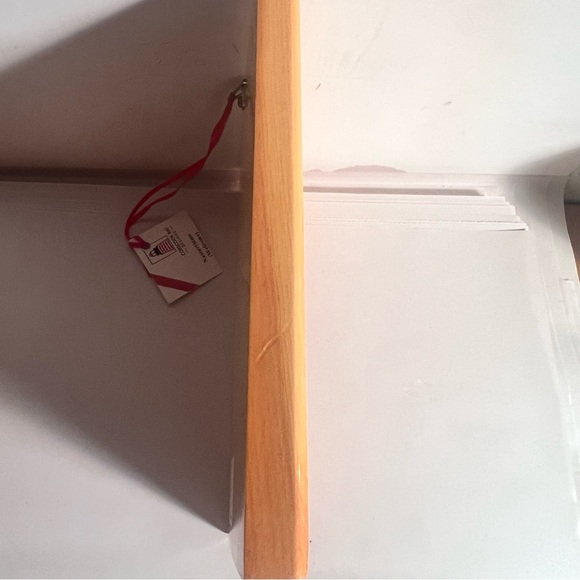 Wooden Handmade Welcome Sign Nasturtiums Painted Flowers - Picture 6 of 8